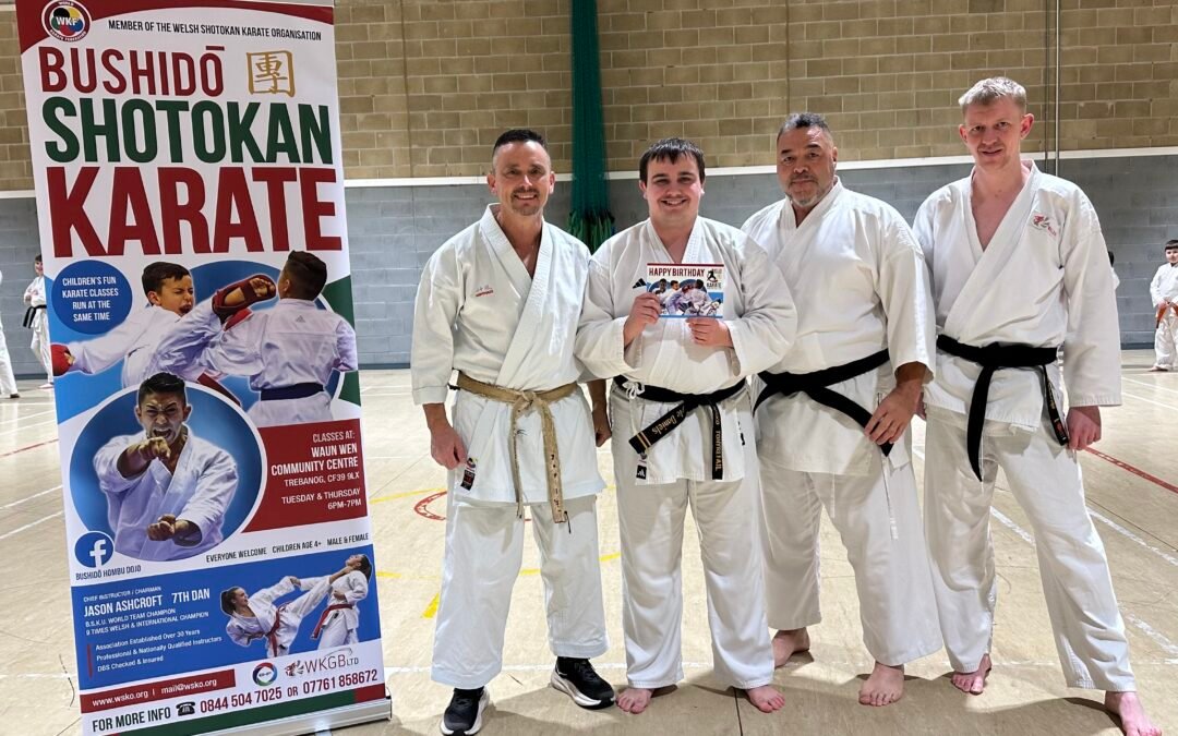 Happy Birthday Sensei Kyle Daniels